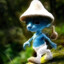 fake smurf cat