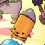 button