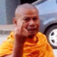 the holy finger monk