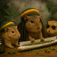 Jah Hamstah me roll a fat spliff