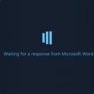 Microsoft Word Isn't Responding!