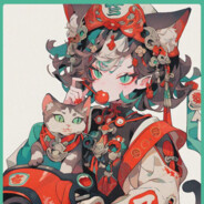 一只忧郁的小猫