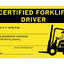 forklift certified