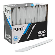 Box of plastic knives