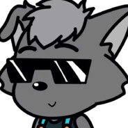 戴墨镜的小灰灰