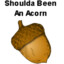 Shoulda been an acorn