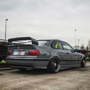 E36 NA DRZEWIE