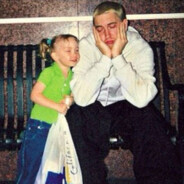 Eminem with da kids