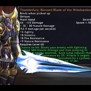 WOW CLASSIC GM, OWNS THUNDERFURY