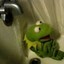 Shower Kermit