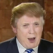 White Donald Trump avatar