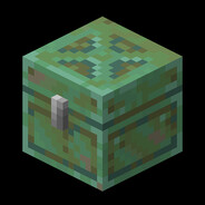 Waxed weathered Copper Chest