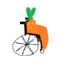 Mentally disabled carrot