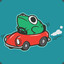 ♠Frog in a Car♠