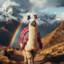 Peruvian Mountain Llama