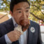 Andrew Yang with a Turkey Leg