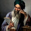 Wise Old Arabic Man