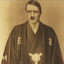 Adolf in kimono