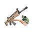 gun with a frog