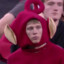 Claustrophobic Teletubbie