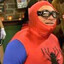 Flying Pelela Spiderman