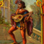 Troubadour endiablé du pénis