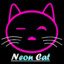 Neon Cat =^.^=