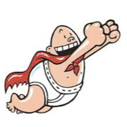 captain underpants' water bucket