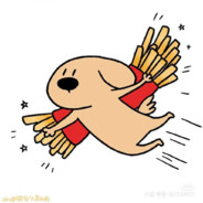 大鼻子狗天上飞