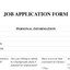Job Application