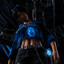 blue.