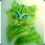 Green Cat