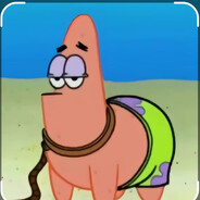 蓝色底裤红海星