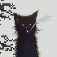 タバコを持った猫