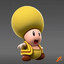 yellow toad