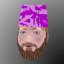 Man in purple fez