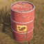 red barrel