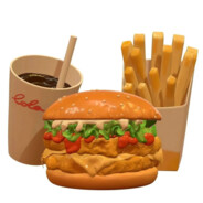 泪水打湿麦乐鸡