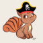 vulpix(pirate and floof pilled)