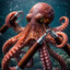 Pulpo con Nunchakus