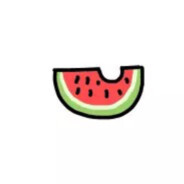 吃西瓜不吐西瓜皮