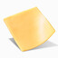 A SINGLE SLICE OF CHEESE