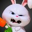 angry rabbit