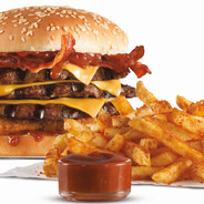 Carl's Jr. Triple Western Bacon