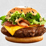 安格斯芝士培根厚牛堡