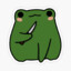 frog with a flip knife