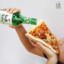 Pizza with soju