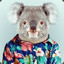 dope koala bear