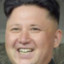 White Kim Jong Un