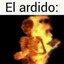 el ardido: